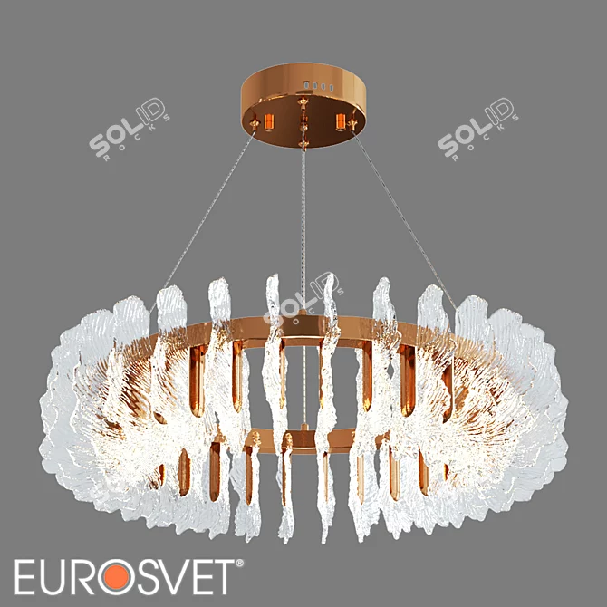 Bogates Farfalla LED Pendant Chandelier 3D model image 3