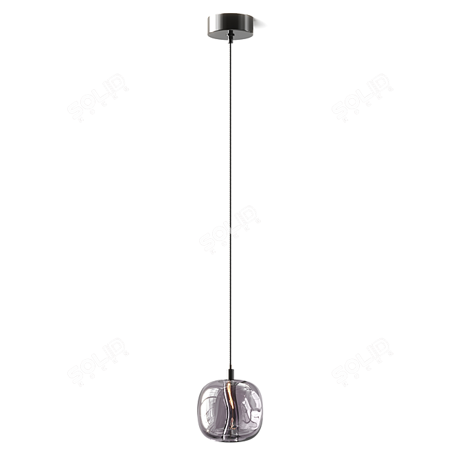  Modular Pendant Light Fixture 3D model image 2