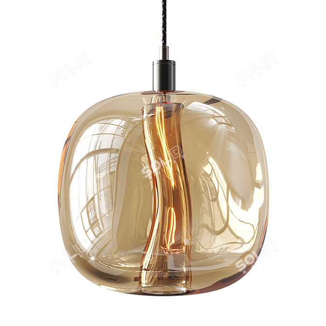  Modular Pendant Light Fixture 3D model image 3