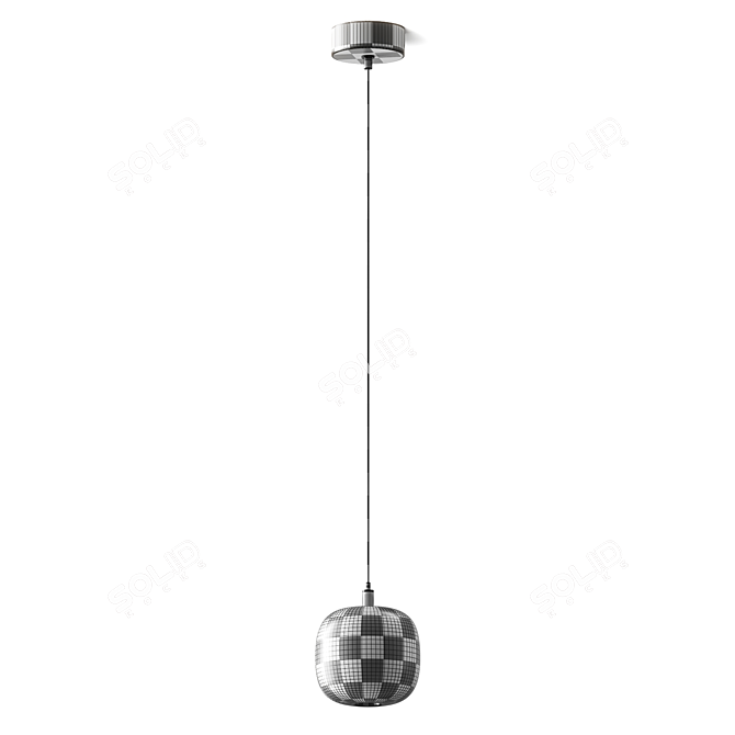  Modular Pendant Light Fixture 3D model image 4