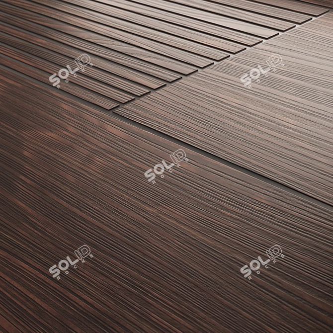 PBR Seamless Oak Texture 4k 3D model image 3