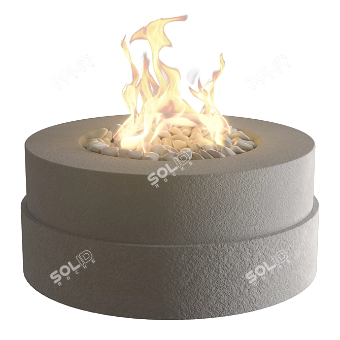 Bioethanol Fireplace Bowl 16 3D model image 6