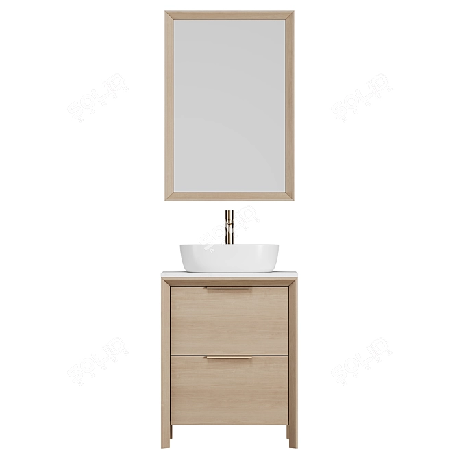 Dantone Home Dive Bathroom Furniture 3D model image 2