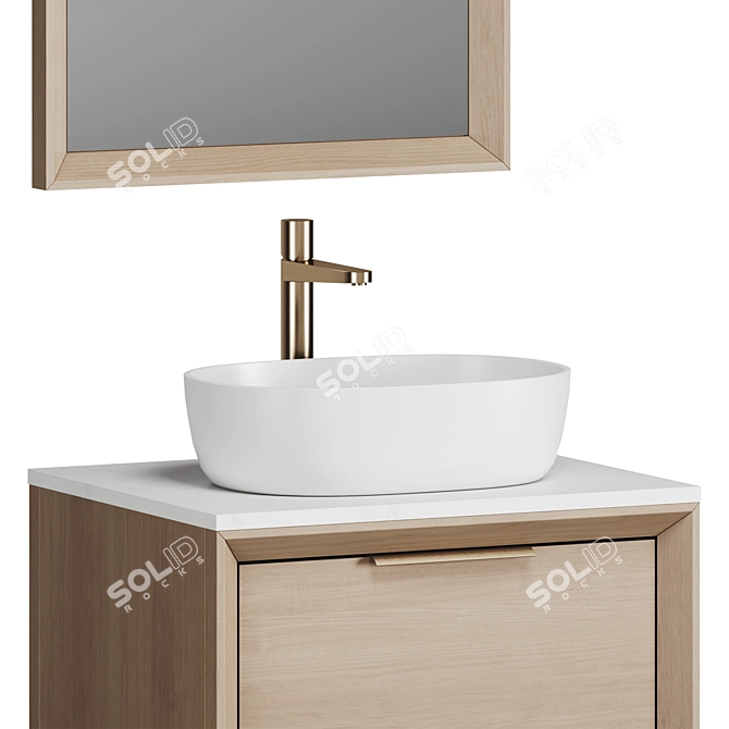 Dantone Home Dive Bathroom Furniture 3D model image 4