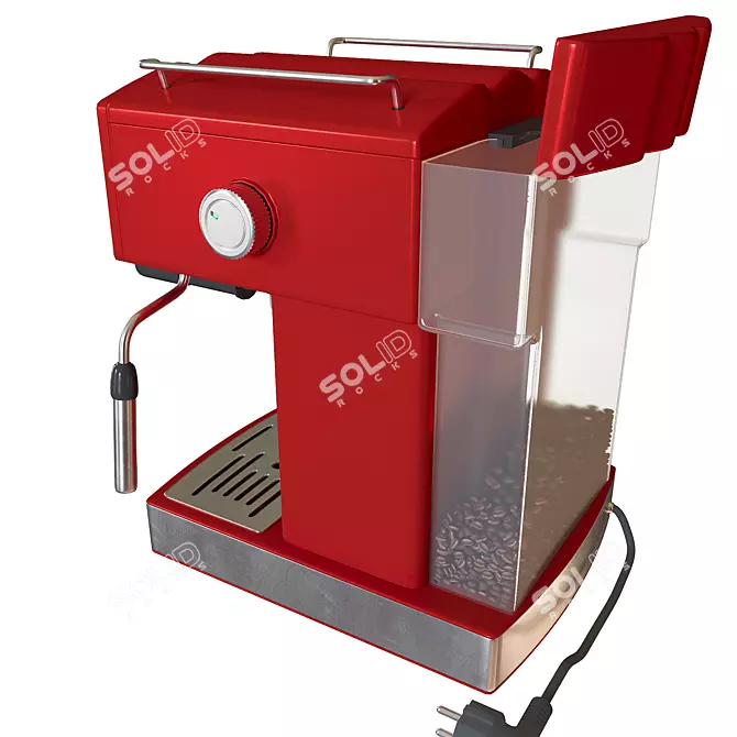 KT-7125 Espresso & Cappuccino Maker 3D model image 4