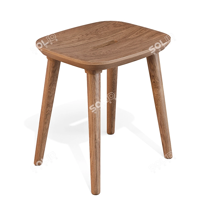 Modern VNA Dining Stool 3D model image 2