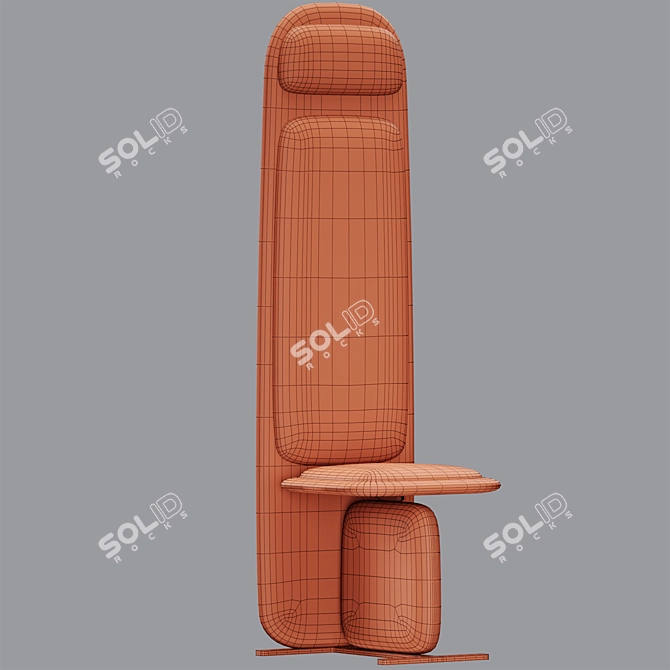 Modern 3D Atlas Chair Model 3D model image 3