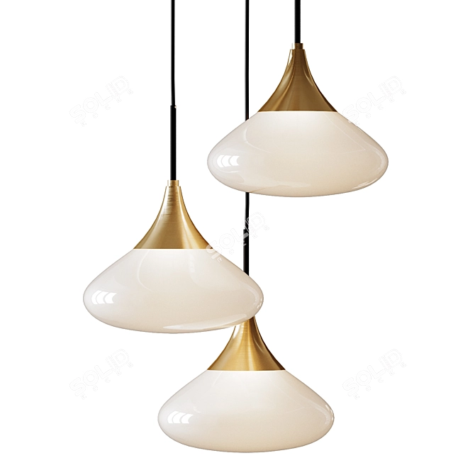 Elleme Pendant Light Fixture 3D model image 2