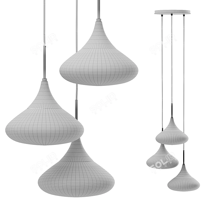 Elleme Pendant Light Fixture 3D model image 3