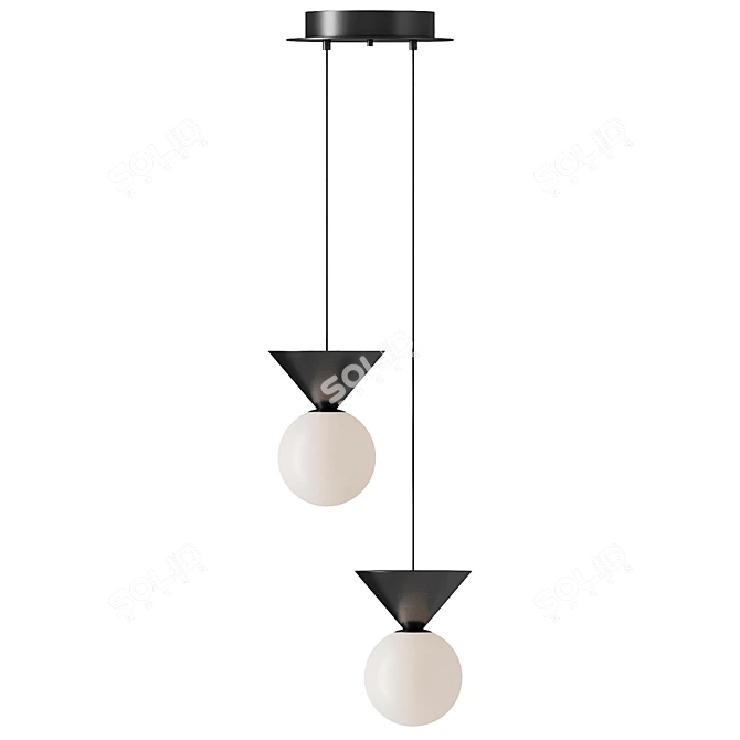 Gunvald Modern Design Lamp 3D model image 2