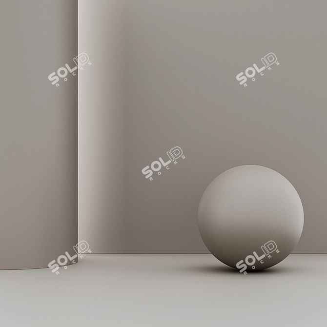 Seamless Wall Paint Texture 3D model image 3