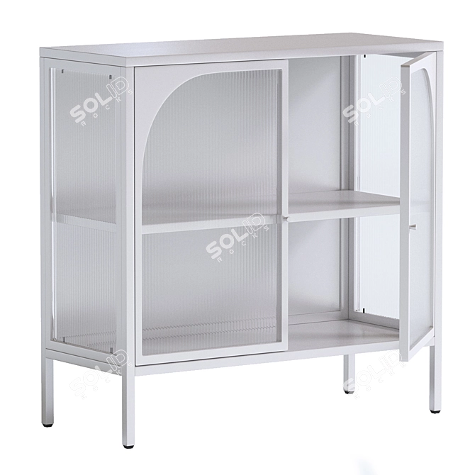 Rigan-2 Cabinet: Modern Versatile Furniture 3D model image 3