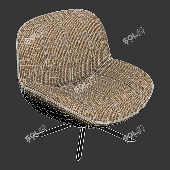 Seamless Textured 3D Furniture Model 3D model image 5