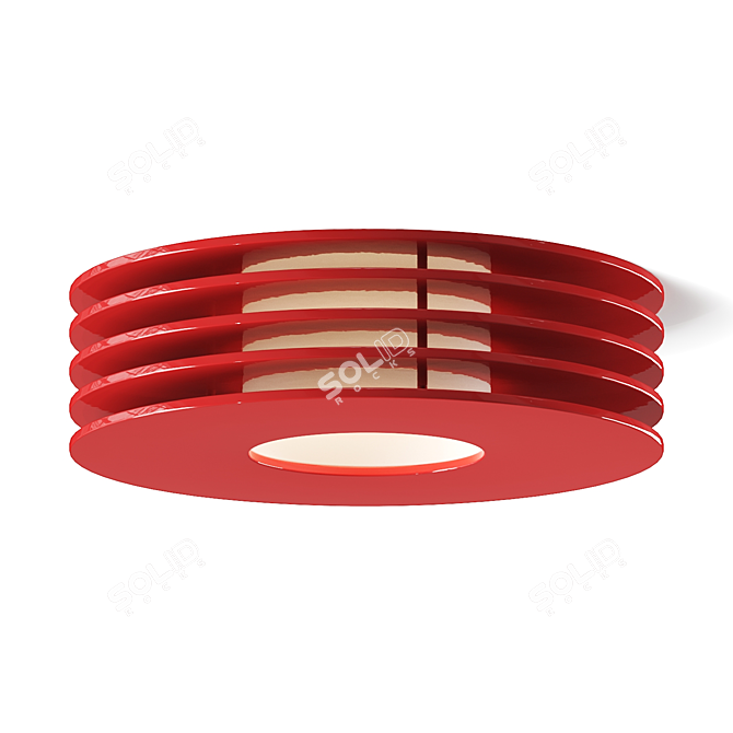 Swivel Design Ceiling Light Fixture 3D model image 3