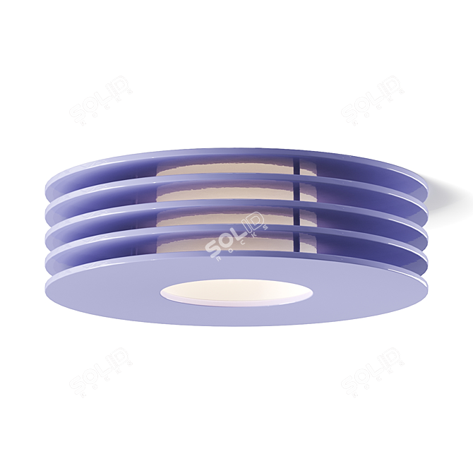 Swivel Design Ceiling Light Fixture 3D model image 4