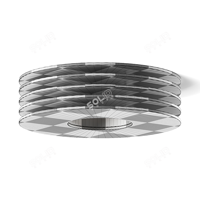 Swivel Design Ceiling Light Fixture 3D model image 5