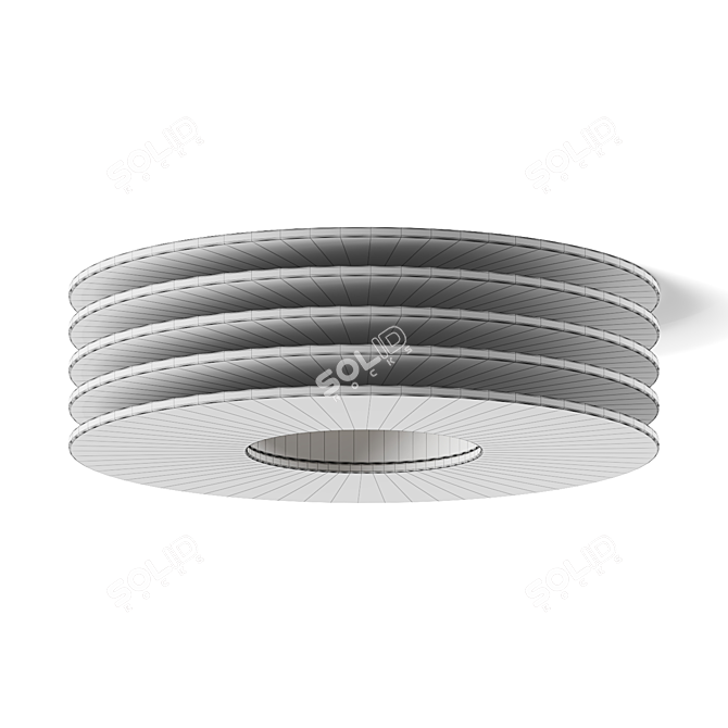 Swivel Design Ceiling Light Fixture 3D model image 6