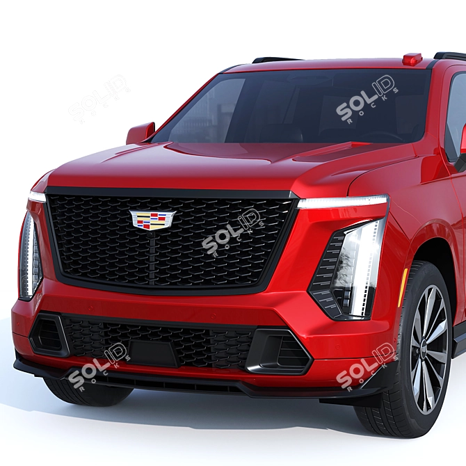 Cadillac Escalade 2025: Bold Luxury 3D model image 4