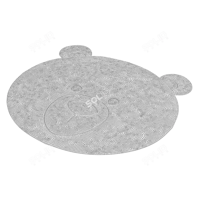 Child's Play Rug 002 3D model image 5