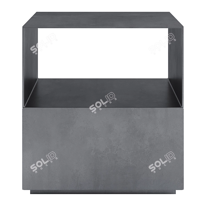 Modern Chambers Nightstand by Croft House 3D model image 2