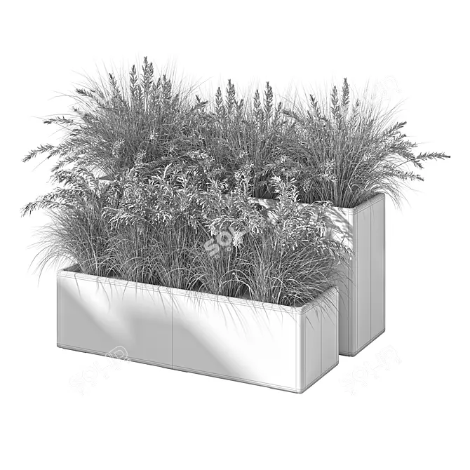 Ultimate Outdoor Grass Set 3D model image 4