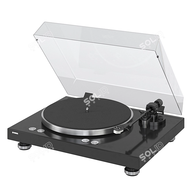 Yamaha MusicCast VINYL 500 Turntable 3D model image 2