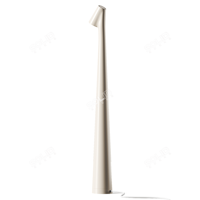 Modern Rotatable Table Lamp 3D model image 2