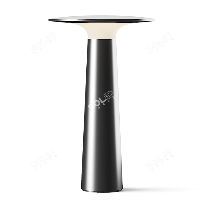 Rotatable Modern Table Lamp, 3D Models 3D model image 4