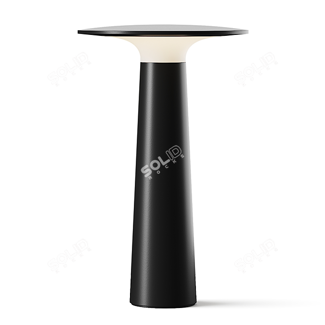 Rotatable Modern Table Lamp, 3D Models 3D model image 5