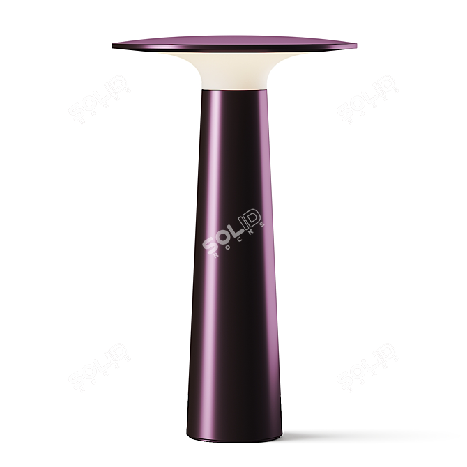 Rotatable Modern Table Lamp, 3D Models 3D model image 6