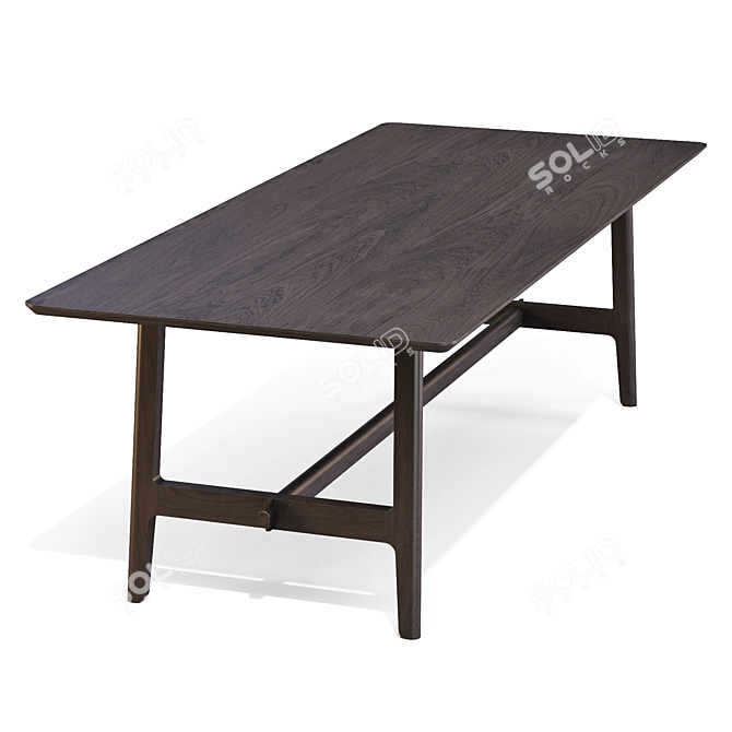 Alpine VNA Dining Table 3D model image 4