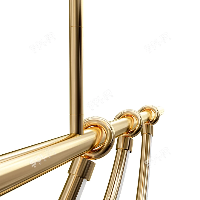 Elegant Alora 3D Model Fixture 3D model image 2