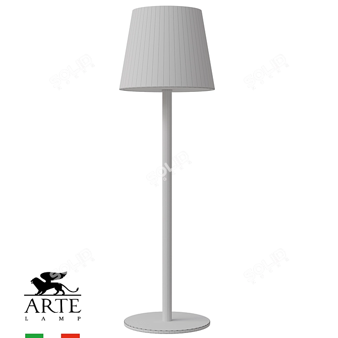 ArteLamp Table Lamp A1614LT-1BK 3D model image 3