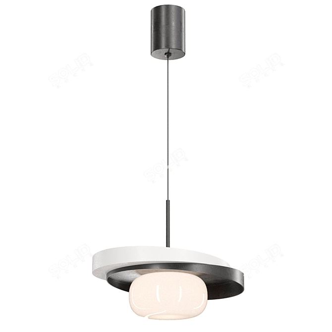 Stylish Lampatron VEMMA Pendant Light 3D model image 2