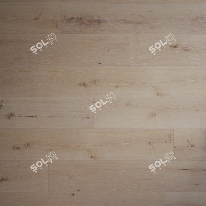 Venice Oak Flooring 3D Model 3D model image 3