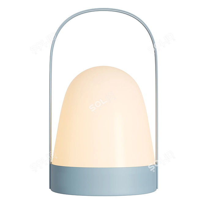 Modern Nordic LED Table Lamp 3D model image 2