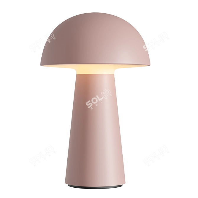 Minimalist LED Table Lamp 3D model image 3