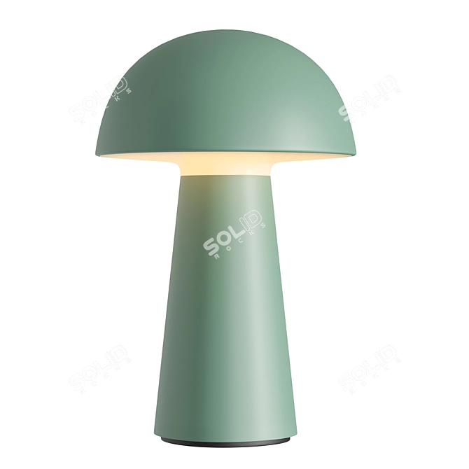 Minimalist LED Table Lamp 3D model image 5