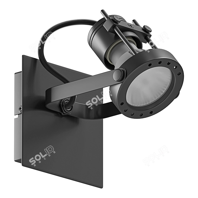 Inspire Technic 1 Rotating Spotlamp 3D model image 2