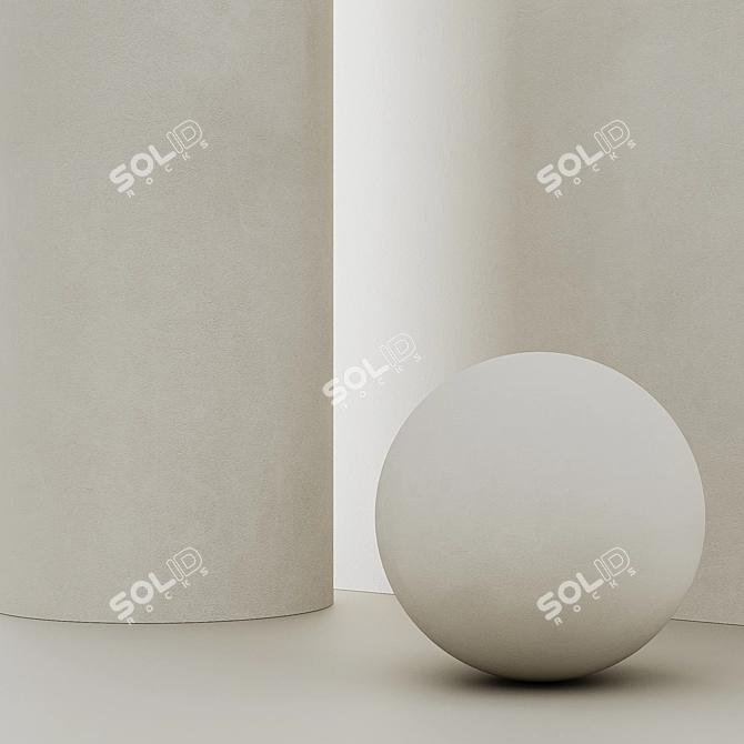 Decorative Plaster 16 3D model image 1