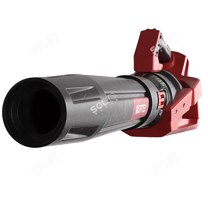 Title: Battery-Powered Air Blower WorTex 3D model image 4