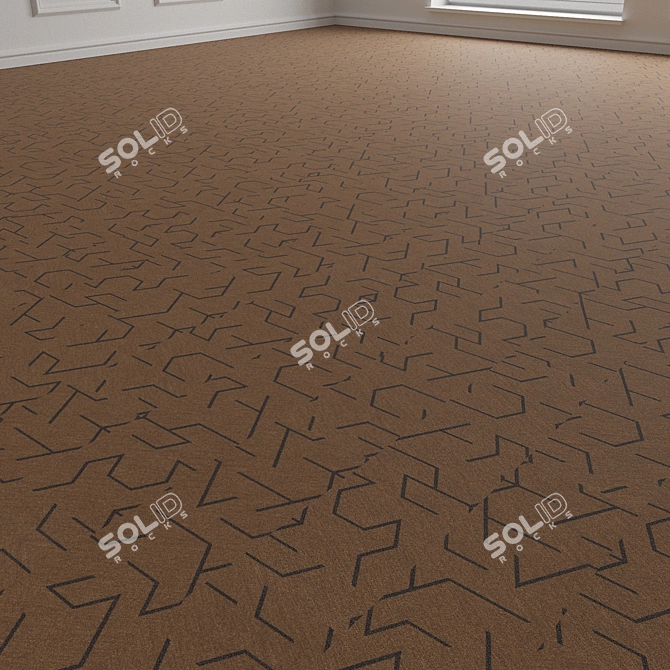 FlotexTriad Mod. Carpet Tiles 3D model image 3