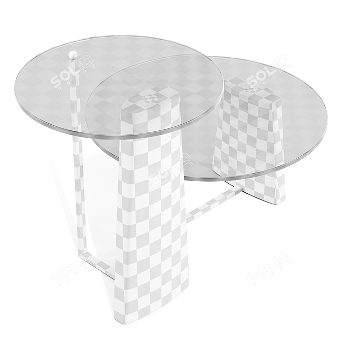 Carpanese Home Rialto: Elegant Coffee Table 3D model image 6