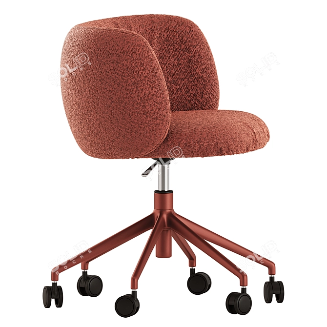 Modern Mys DP TS Chair 3D model image 4