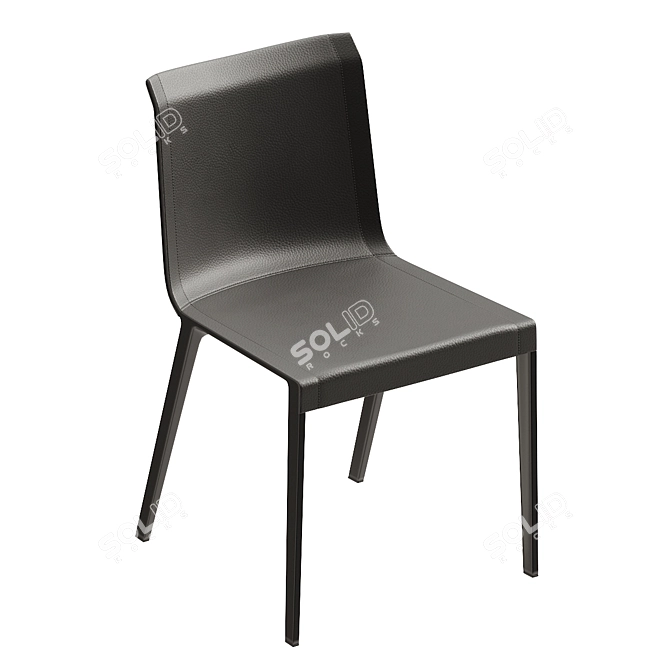 Charlotte B&B Italia Chair 3D Model 3D model image 1