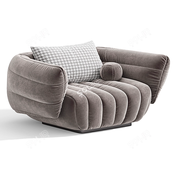  Tactile Armchair by Baxter (2015) 3D model image 5