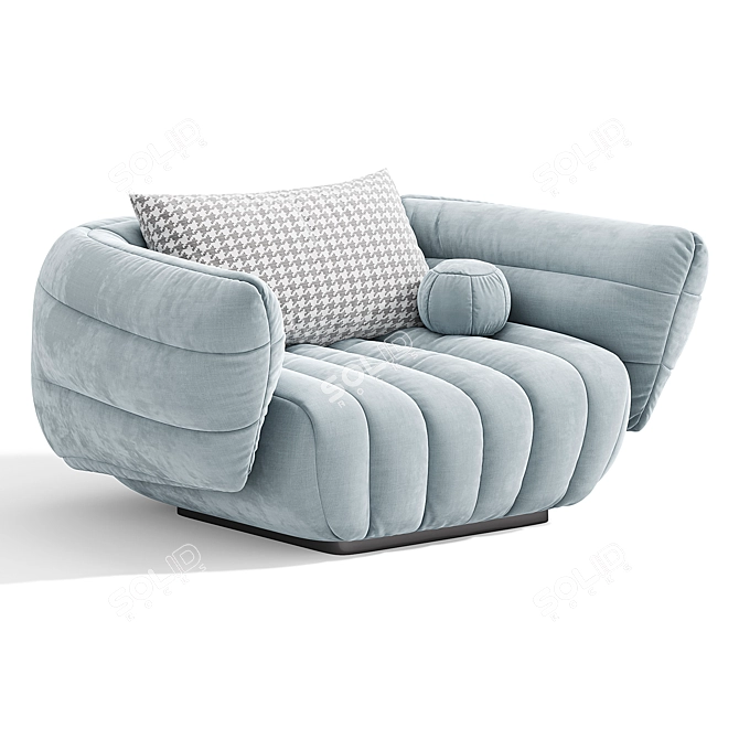  Tactile Armchair by Baxter (2015) 3D model image 6