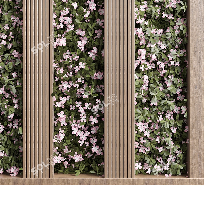  Green Wall Vol 33 3D Model 3D model image 2