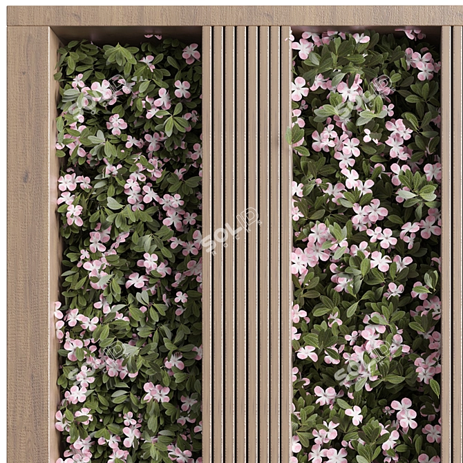  Green Wall Vol 33 3D Model 3D model image 3