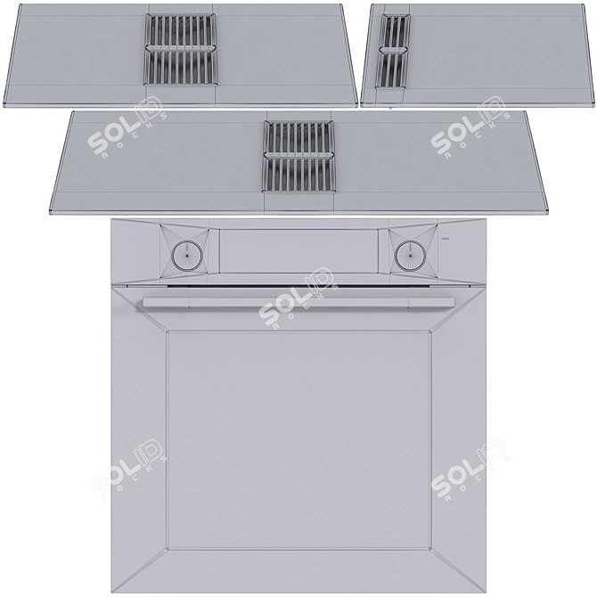 Korting Kitchen Appliance Bundle 3D model image 13